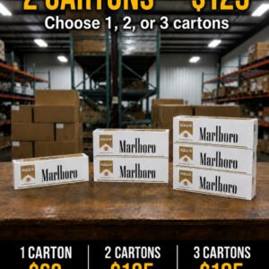 [Limited-Time Offer!] Marlboro White, 2-Cartons
