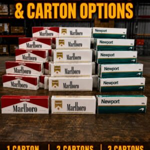 Limited-time offer: Marlboro and Newport combo meals, one carton each